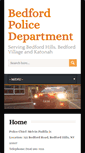 Mobile Screenshot of bedfordpoliceny.org
