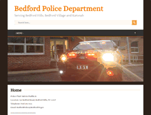 Tablet Screenshot of bedfordpoliceny.org